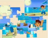 Diego jigsaw online dora játék