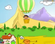 Dora balloon express dora játékok