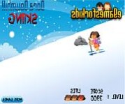Dora downhill skiing online dora játék