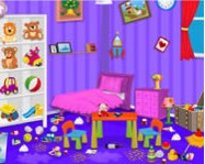 Dora kids room cleanup ingyen játék