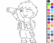 Dora online színező 5 dora játékok