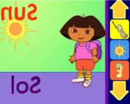 Dora say it two ways online dora játék