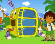 Dora super silly costume maker dora játékok